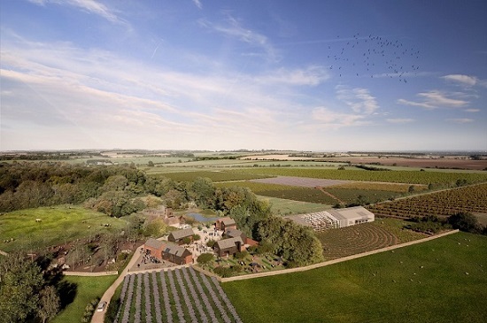 Artist impression of the new country park in northern Manydown