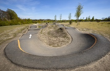 Beggarwood Park pump track Beggarwood Park pump track