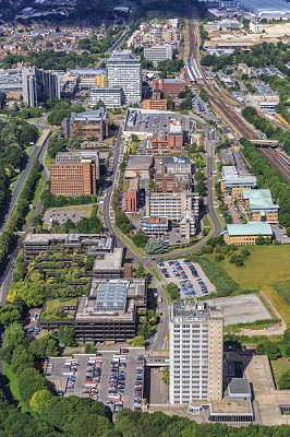 Aerial view of Basing View
