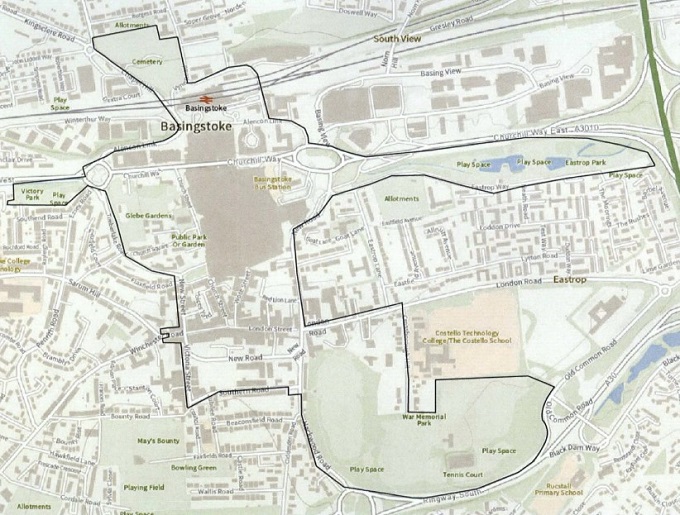 Current alcohol PSPO area