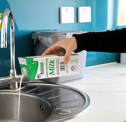 Food waste milk