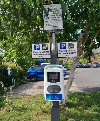 Electric Charging point - Bell Street, Whitchurch