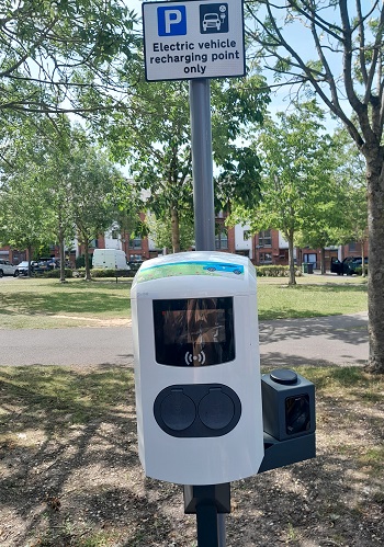 Electric Charging point - Oakridge Hall for All