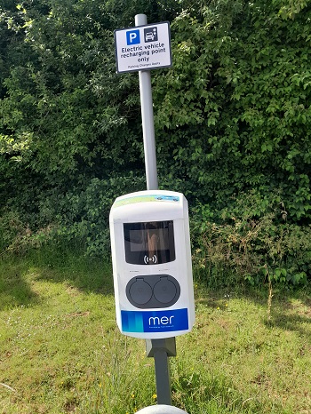 Electric Charging point - Overton Hill, Overton