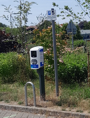 Electric Charging point - Rooksdown Community Centre