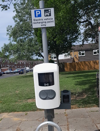 Electric Charging point - Schubert Road, Brighton Hill
