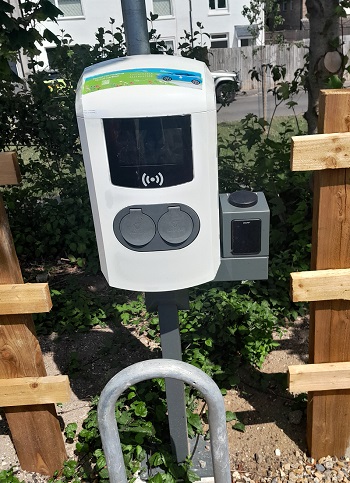 Electric Charging point - Sherfield Playing Fields