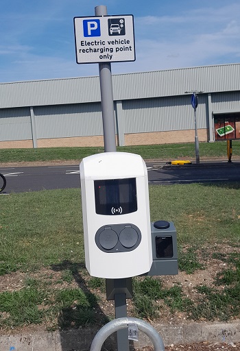 Electric Charging point - The Winkle, Winklebury
