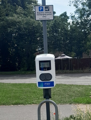 Electric charging point - Buckskin Lane