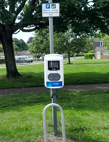 Electric Charging point - Tweedsmuir Close