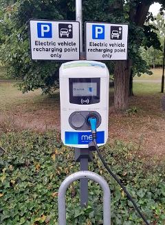 Electric Charging point - Churchill Way car park