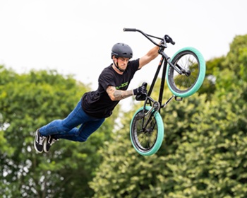 Limitless - Flying bike stunt
