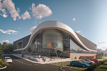 Water and leisure complex CGI