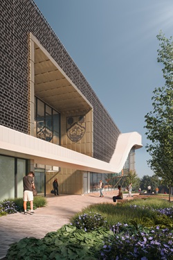 Water and leisure complex CGI