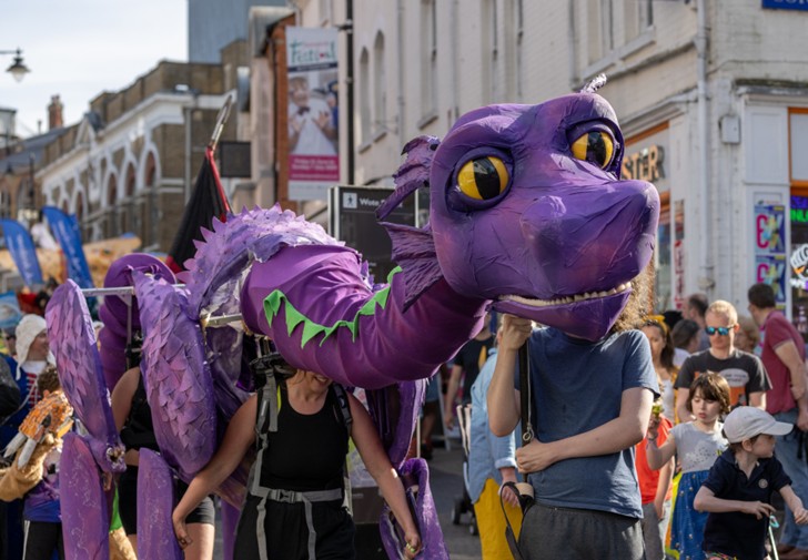 Basingstoke Parade 2024 purple dragon_website