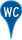 WC map pin